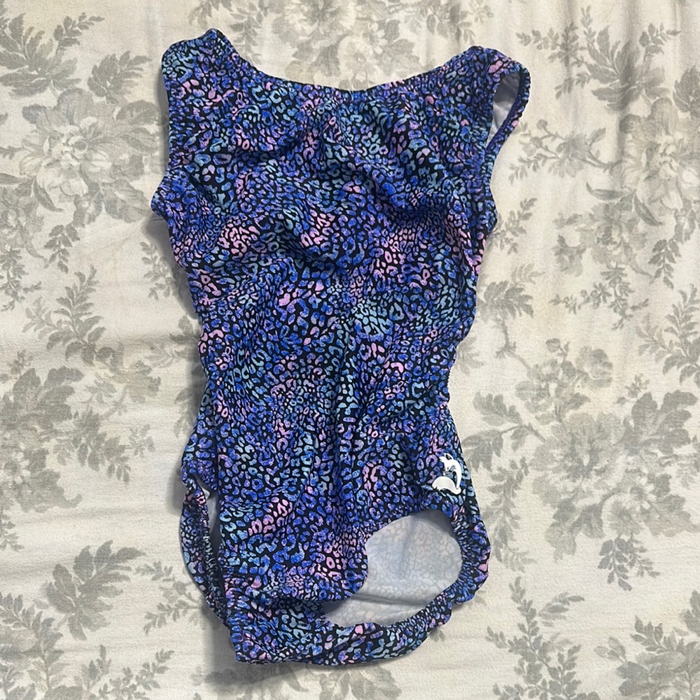 Foxy’s leotard open back leo size 7 gymnastics